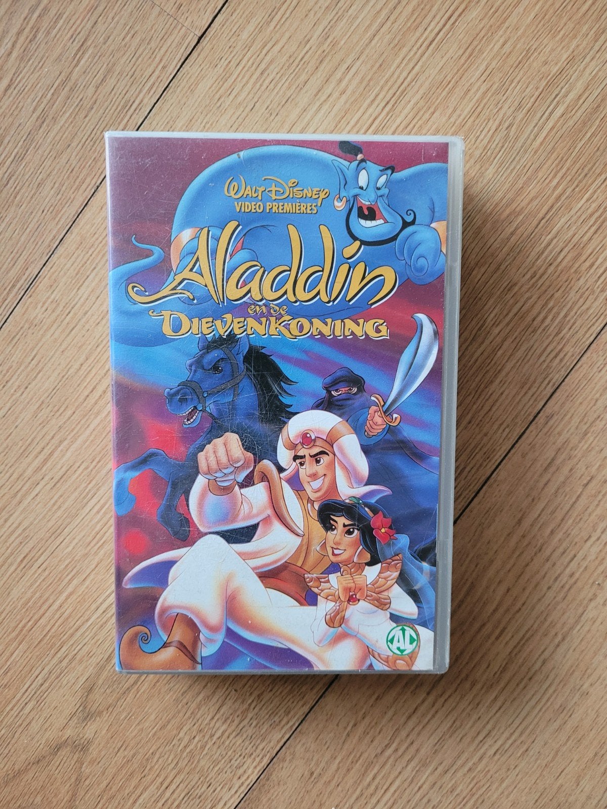 VHS Videoband Alladin en de dievenkoning, Cd's en Dvd's, Alle leeftijden, Ophalen of Verzenden, Gebruikt, Nederlands
