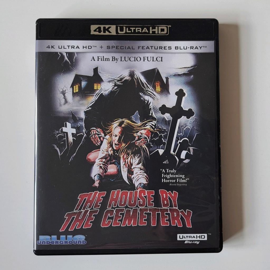 The House by the Cemetery 4K UHD Blu-ray [Blue Underground], Ophalen of Verzenden, Zo goed als nieuw, Horror