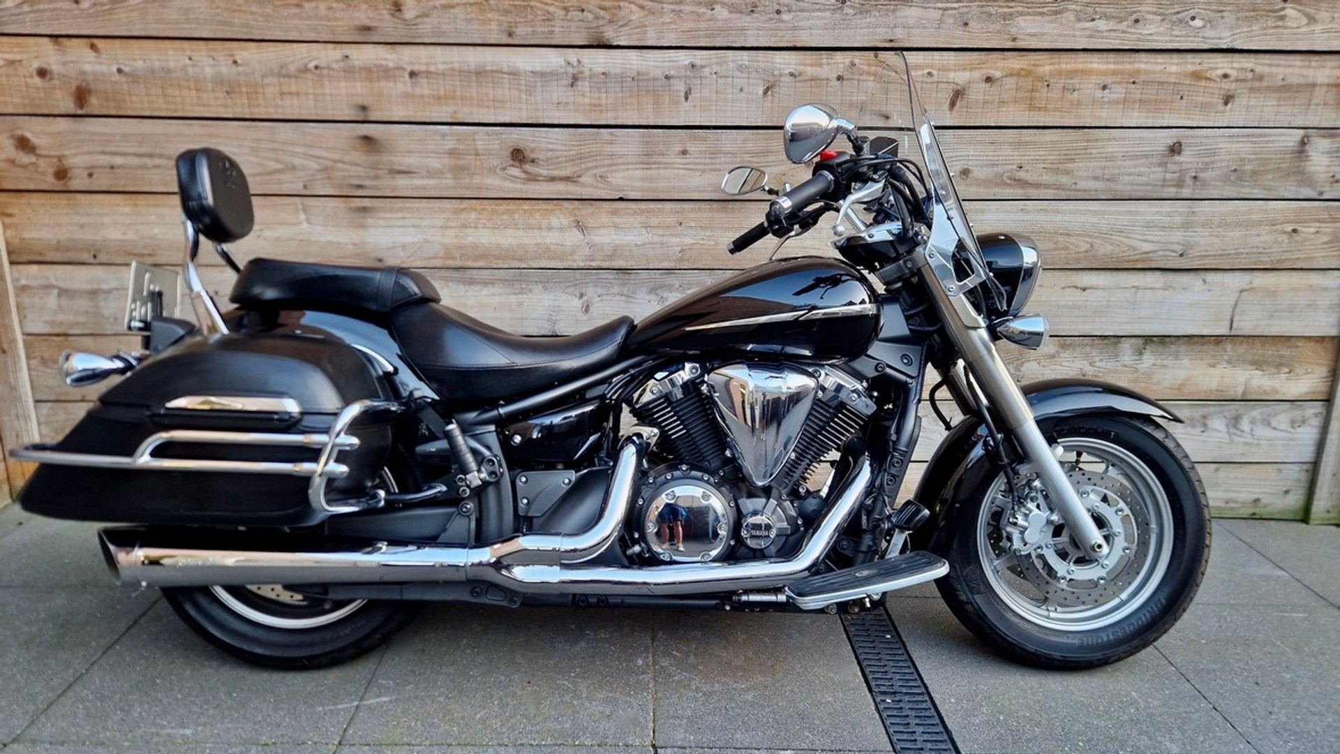 UNIEK MOOIE YAMAHA XVS 1300 A MIDNIGHT STAR pas 22.700 KM, Motoren, Motoren | Yamaha, 2 cilinders, Bedrijf, Onbekend, Meer dan 35 kW