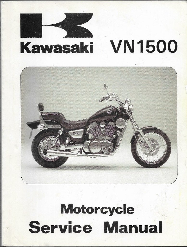 Kawasaki VN1500 Service Manual 1987-1996 (4936z), Ophalen of Verzenden, Kawasaki