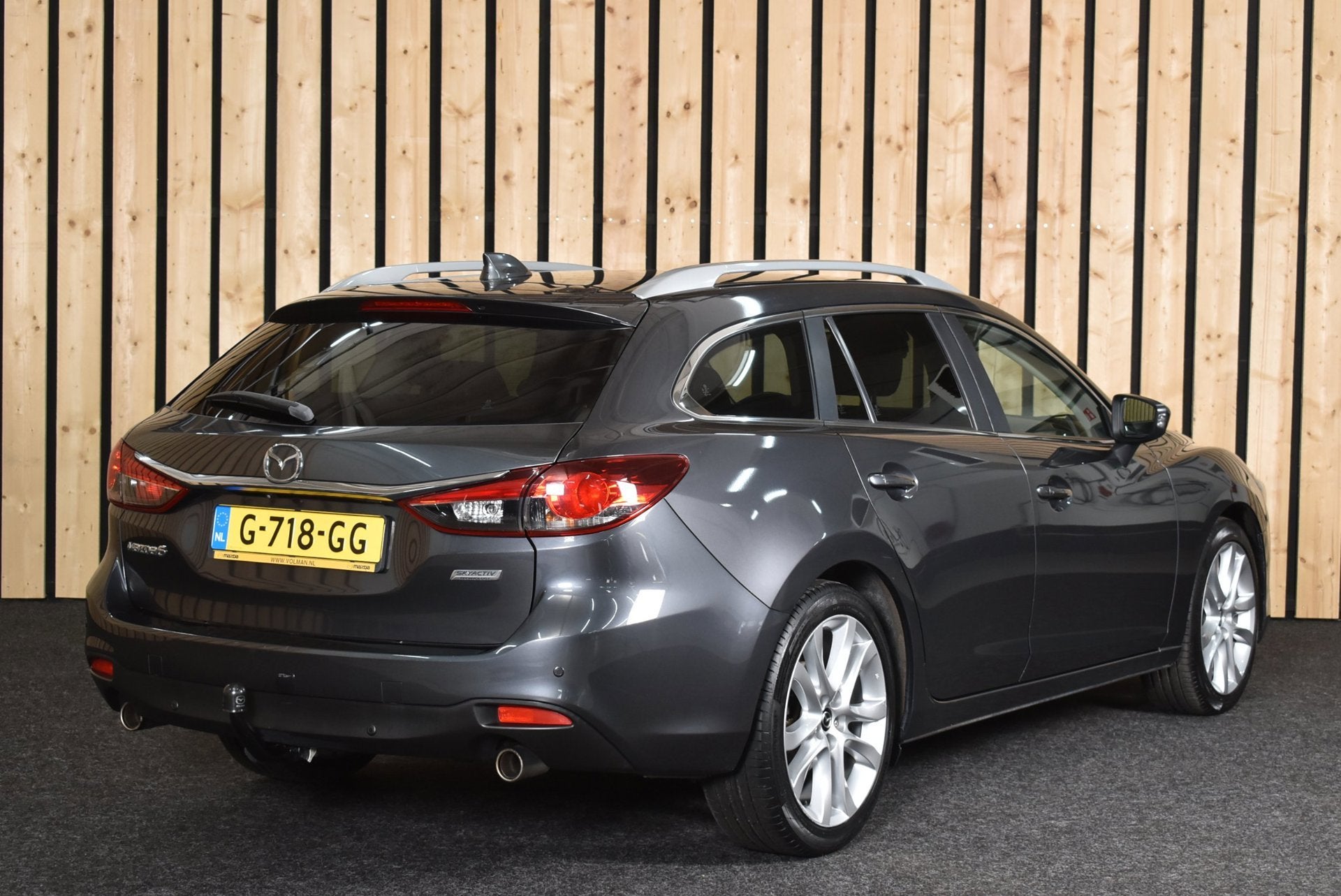 Mazda 6 Sportbreak 2.0 HP GT-M 95dkm Trekhaak Leer Navi Crui, Voorwielaandrijving, Gebruikt, 4 cilinders, 6 sportbreak