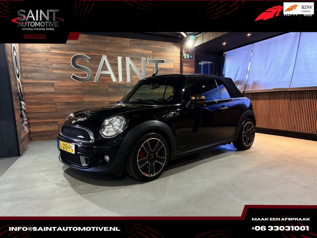 Mini Mini Cabrio |1.6 John Cooper Works | Cabrio, Auto's, Mini, Euro 5, Gebruikt, 4 cilinders, Cabriolet