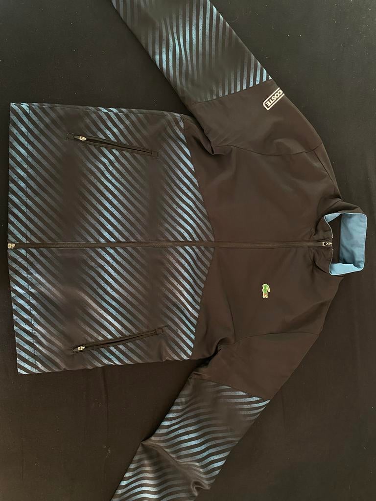 Lacoste  mannen trainingsvest, Fitness, Zwart, Overige maten, Ophalen of Verzenden