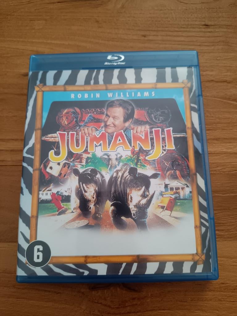 Jumanji - Blu-ray - Robin Williams, Cd's en Dvd's, Blu-ray, Ophalen of Verzenden, Zo goed als nieuw