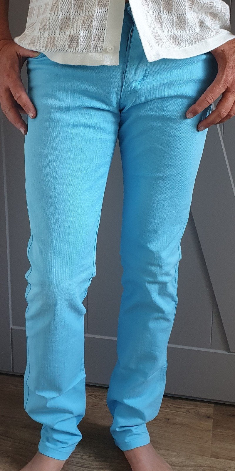 Mooie heren jeans van het gerenommeerde merk 'Shaft Jeans', Blauw, W32 (confectie 46) of kleiner, Ophalen of Verzenden, Zo goed als nieuw
