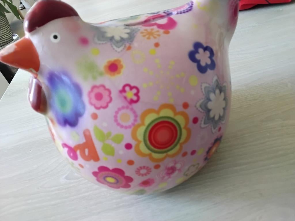 Spaarpot fooienpot  20.00, Verzamelen, Spaarpotten, Ophalen of Verzenden, Gebruikt, Steen, Aardewerk of Keramiek, Dier