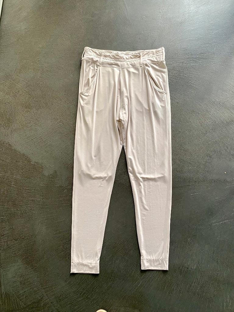 J94 Claudia Strater maat 40=M comfort-broek licht-beige 7/8e, Maat 38/40 (M), Beige, Ophalen of Verzenden, Zo goed als nieuw