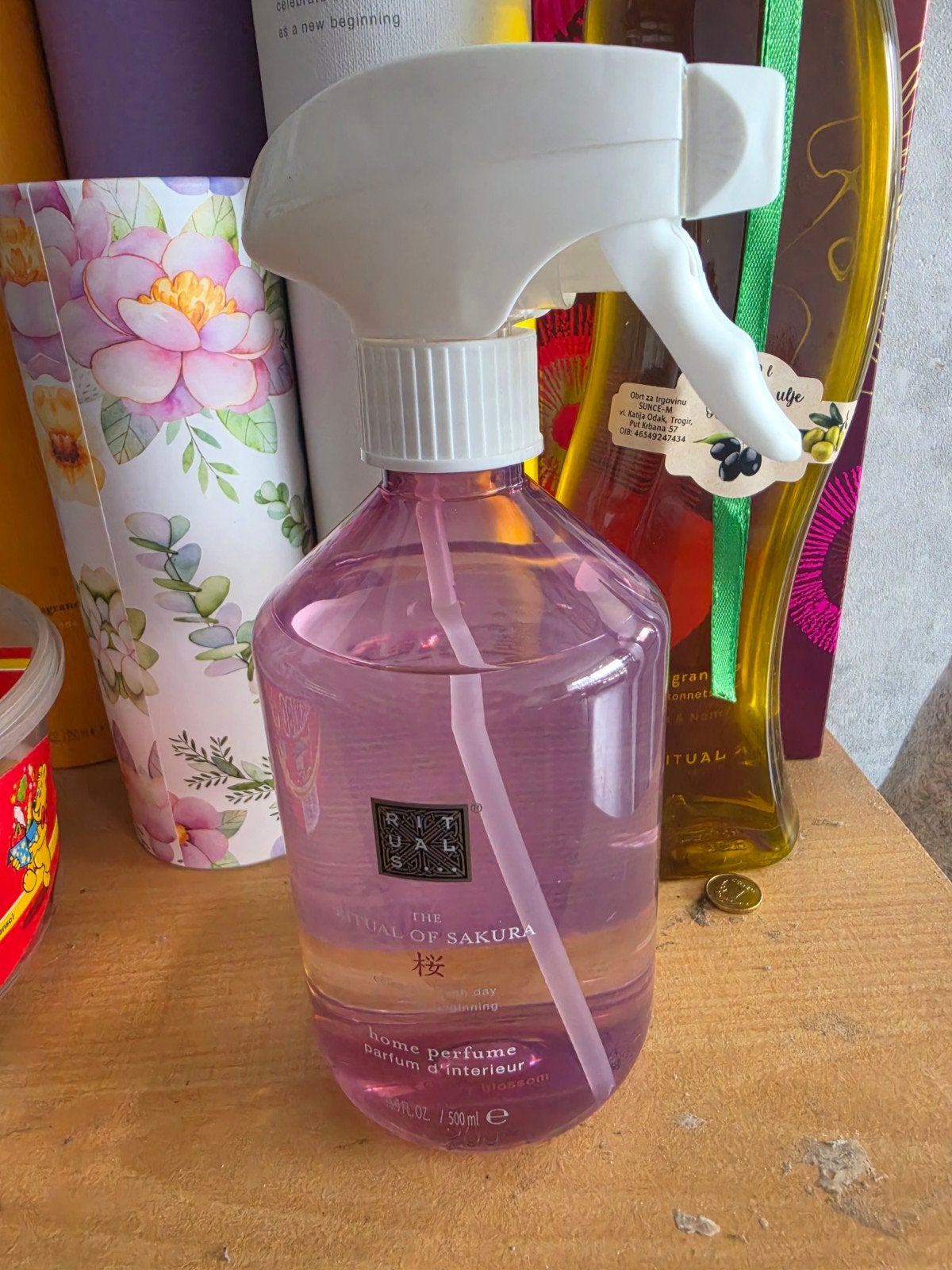 Rituals The Ritual of Sakura Home Parfum 500ml, Huis en Inrichting, Ophalen of Verzenden, Nieuw, Roze, Kunststof