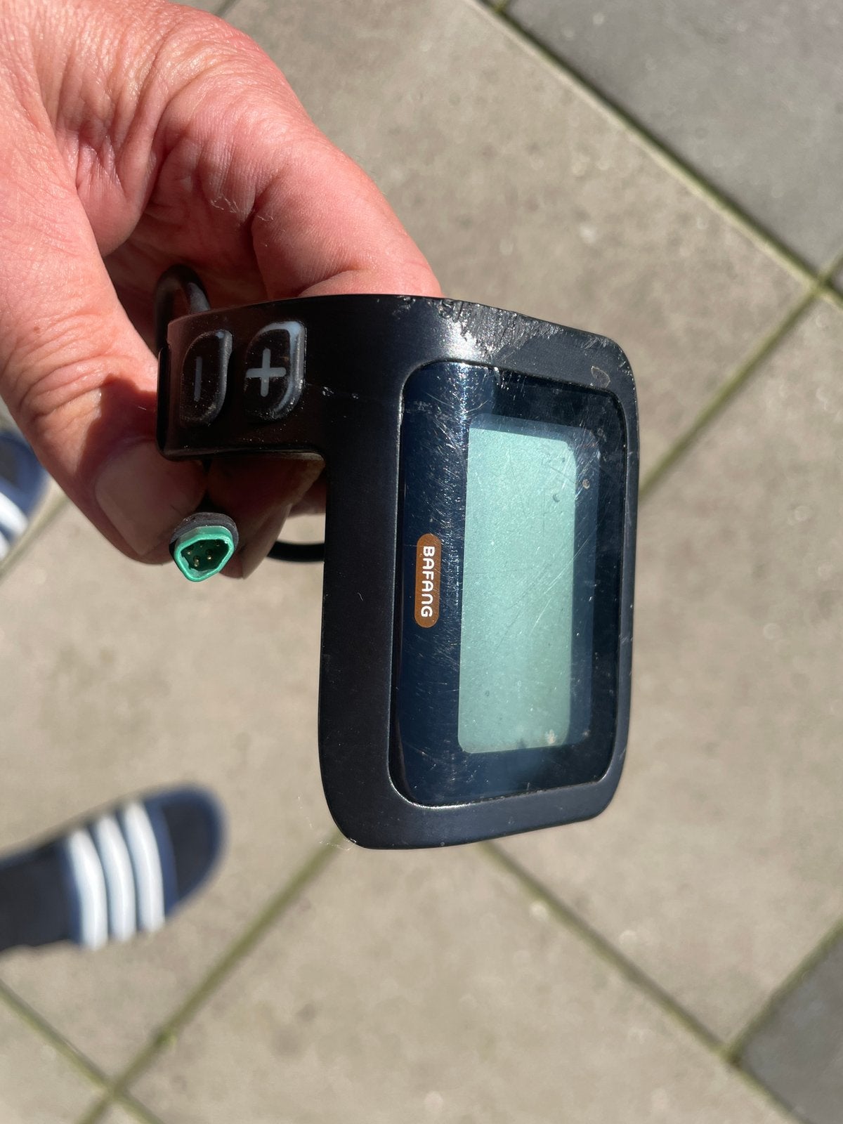 Bafang display, voorwiel, trapassensor, accuhouder en kabels, Ophalen of Verzenden, Zo goed als nieuw