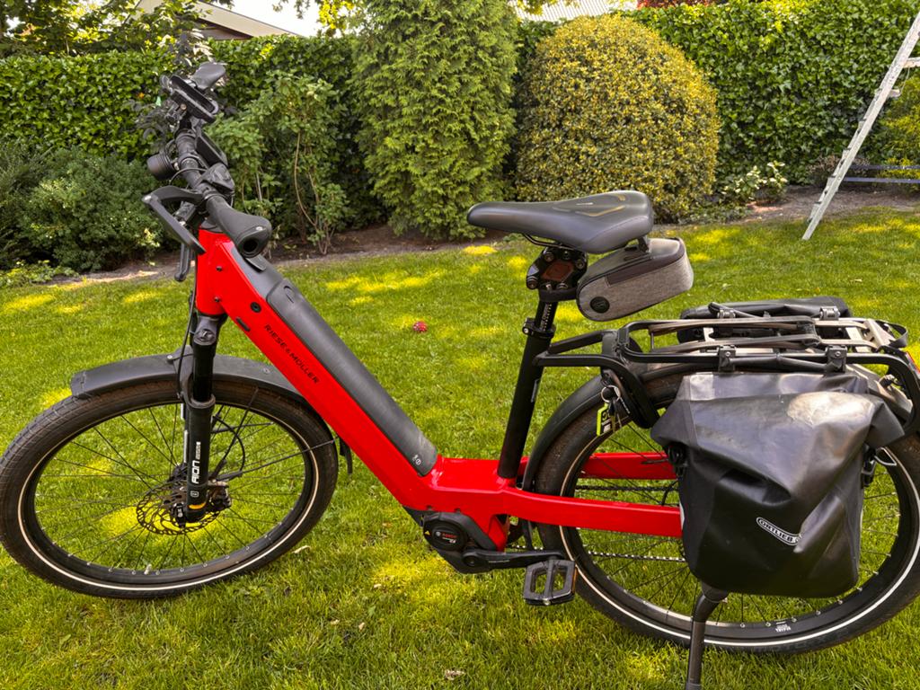 Riese & Müller Nevo3 GT Touring e-bike - Dynamic Red, Fietsen en Brommers, Elektrische fietsen, Riese & Müller, Gebruikt, Ophalen of Verzenden