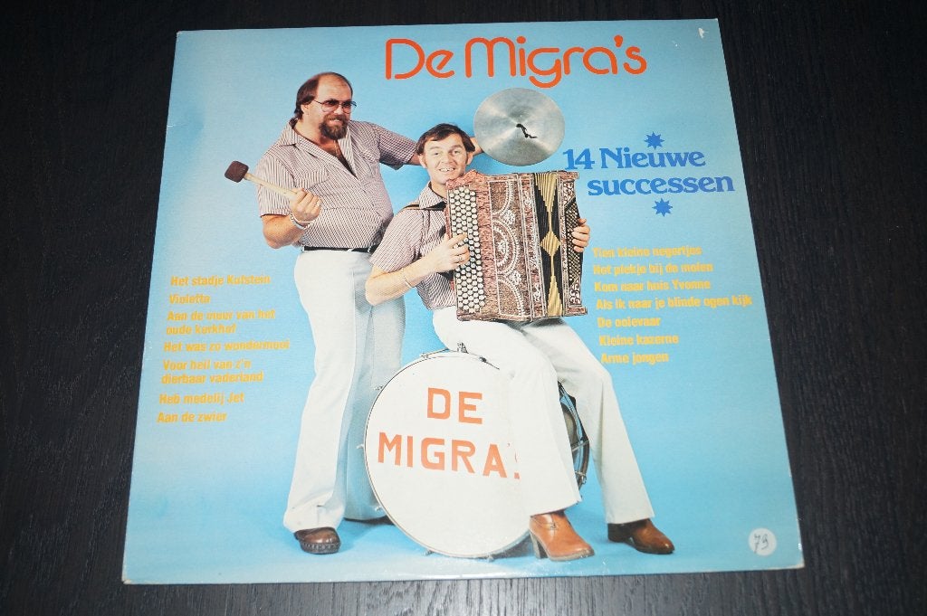 LP De Migra's - 14 nieuwe successen - krasvrij 1731, Ophalen, LP, Pop, Zo goed als nieuw