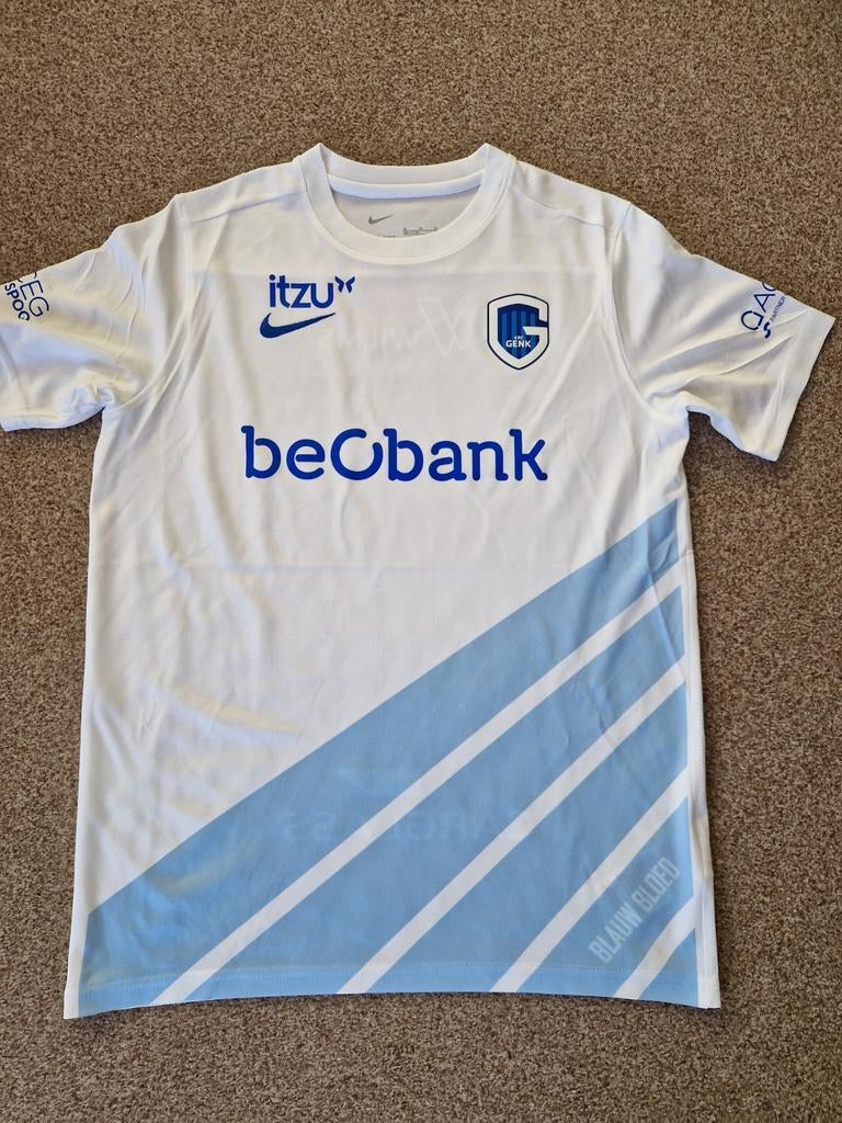 Voetbalshirt krc Genk, Maat XS of kleiner, Ophalen of Verzenden, Zo goed als nieuw, Shirt