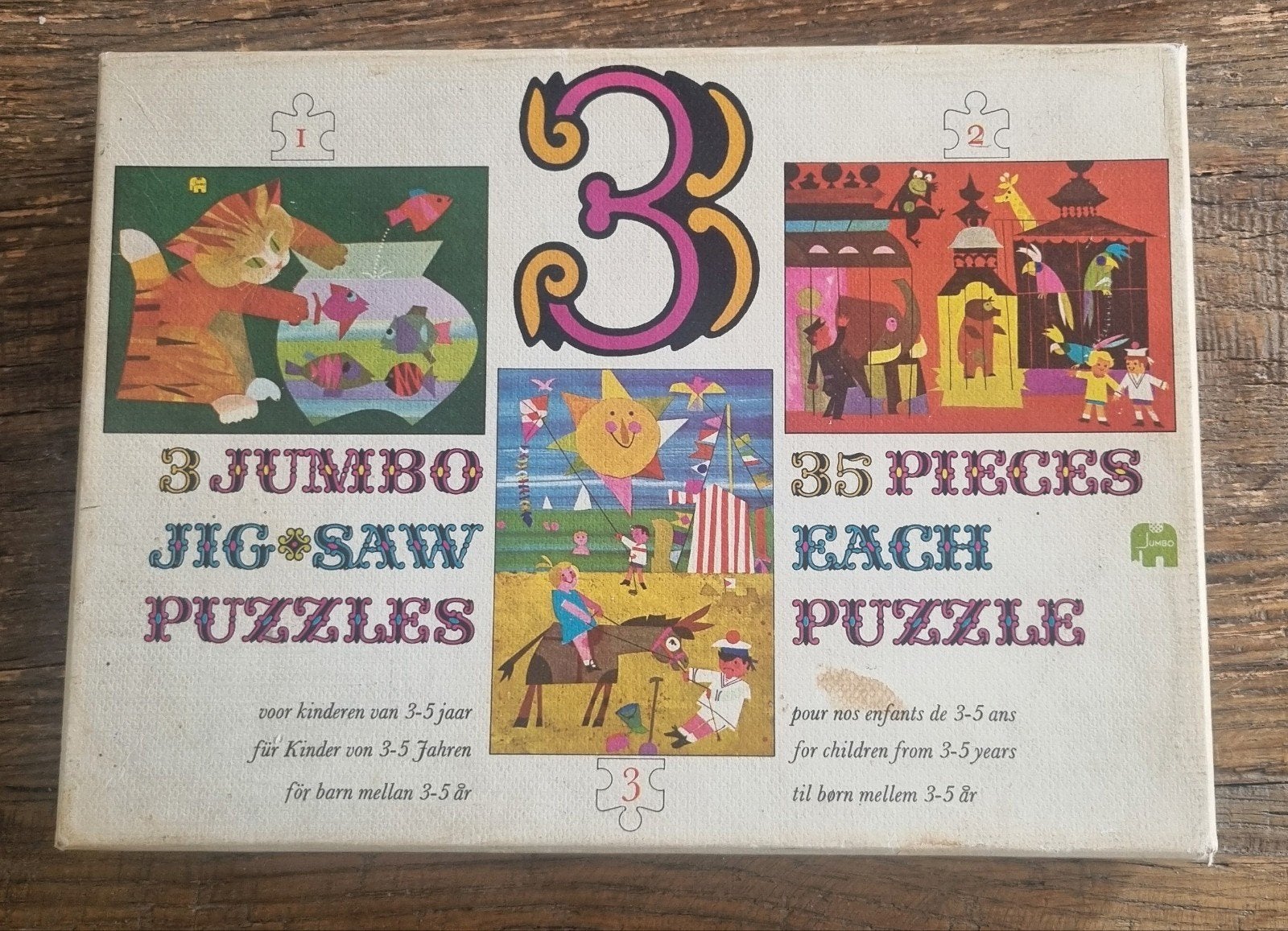 jumbo puzzel  vintage nr 915, Verzenden