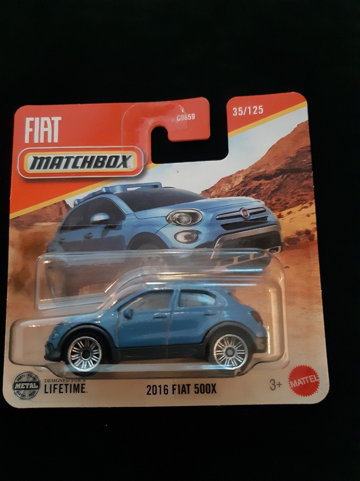 Matchbox Fiat 500x, Ophalen of Verzenden, Auto