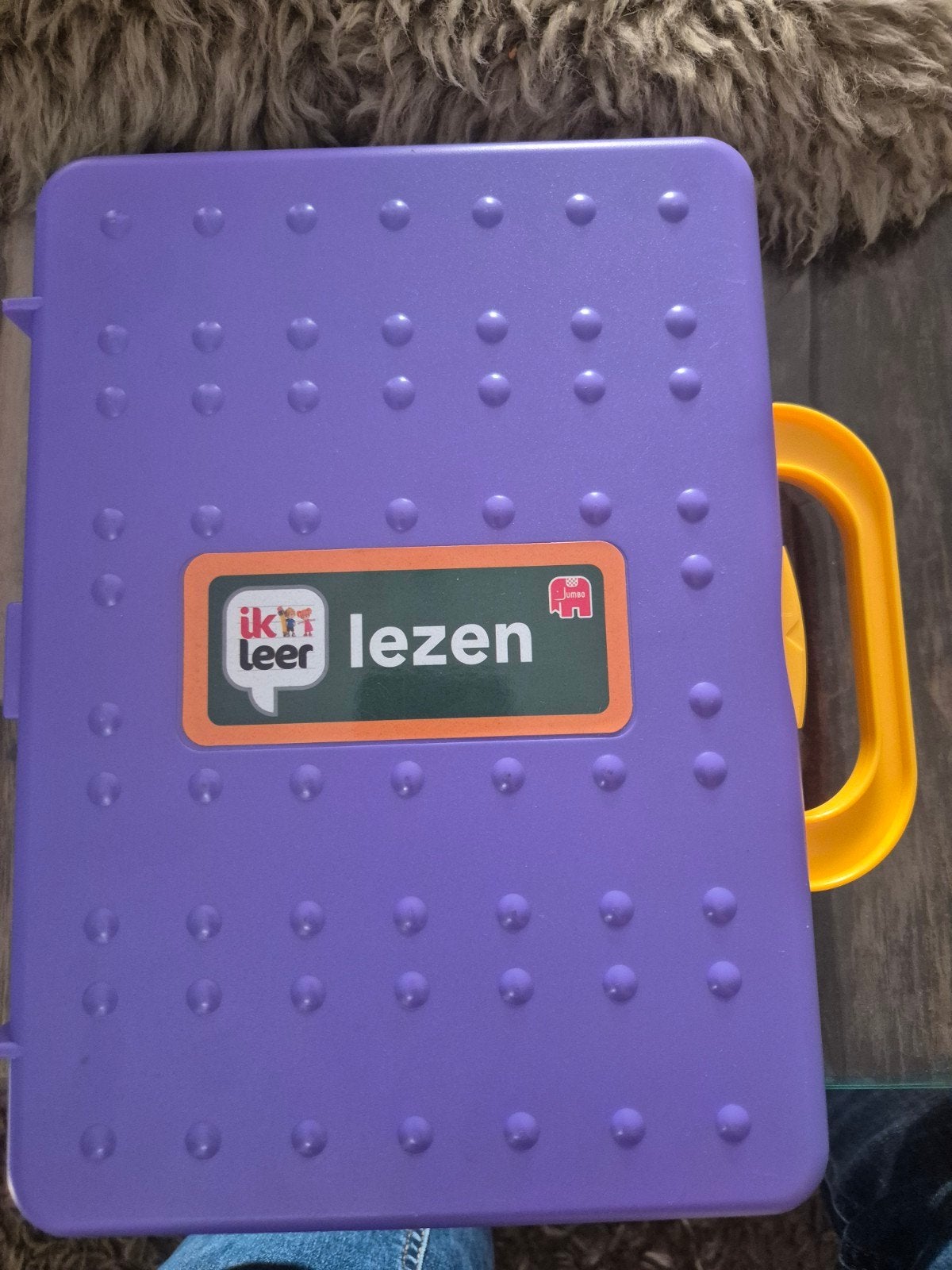 Ik leer lezen koffer, Ophalen