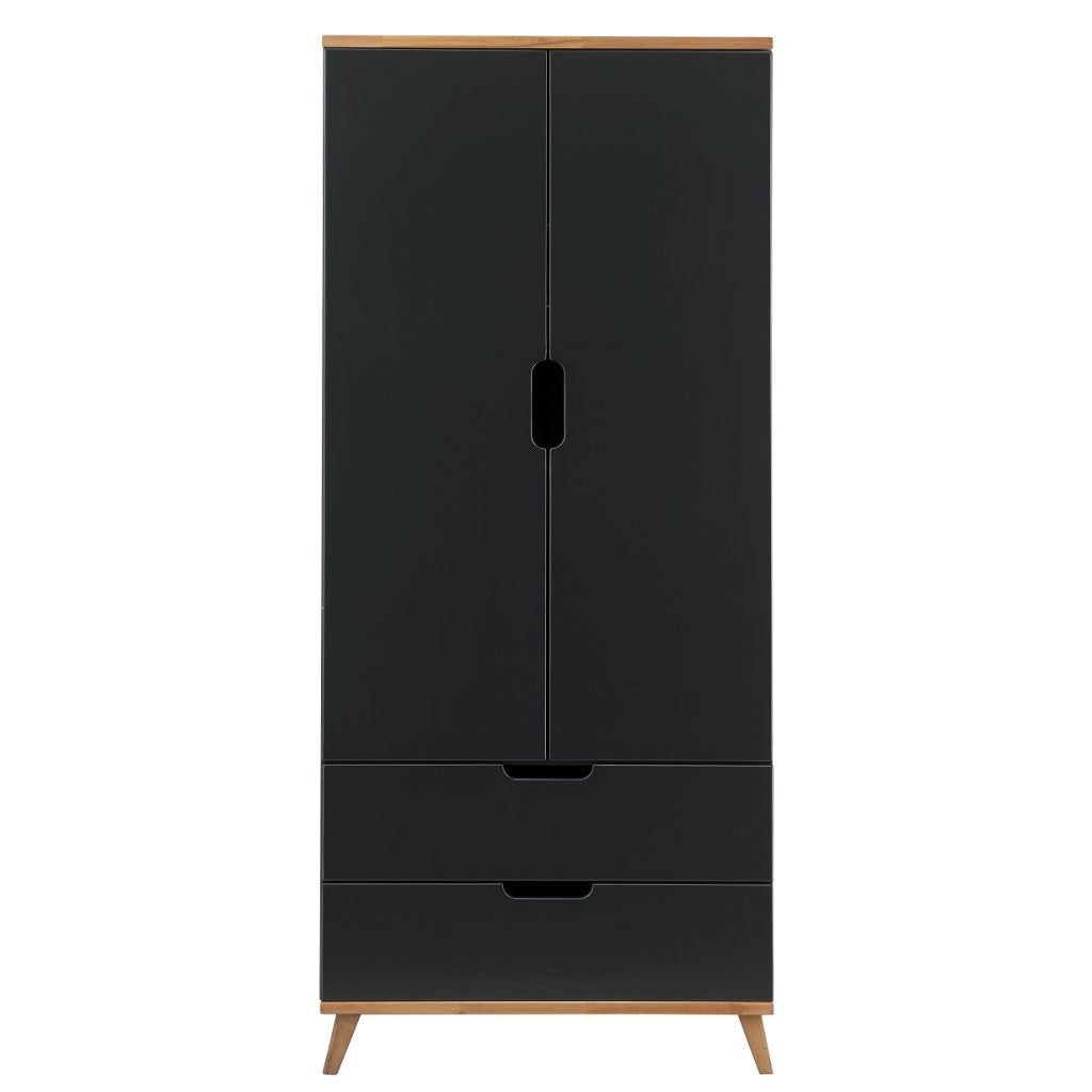 Infans Color midislaper - 90x200 - Antraciet/beuken, Niet ingevuld, Niet ingevuld, Niet ingevuld