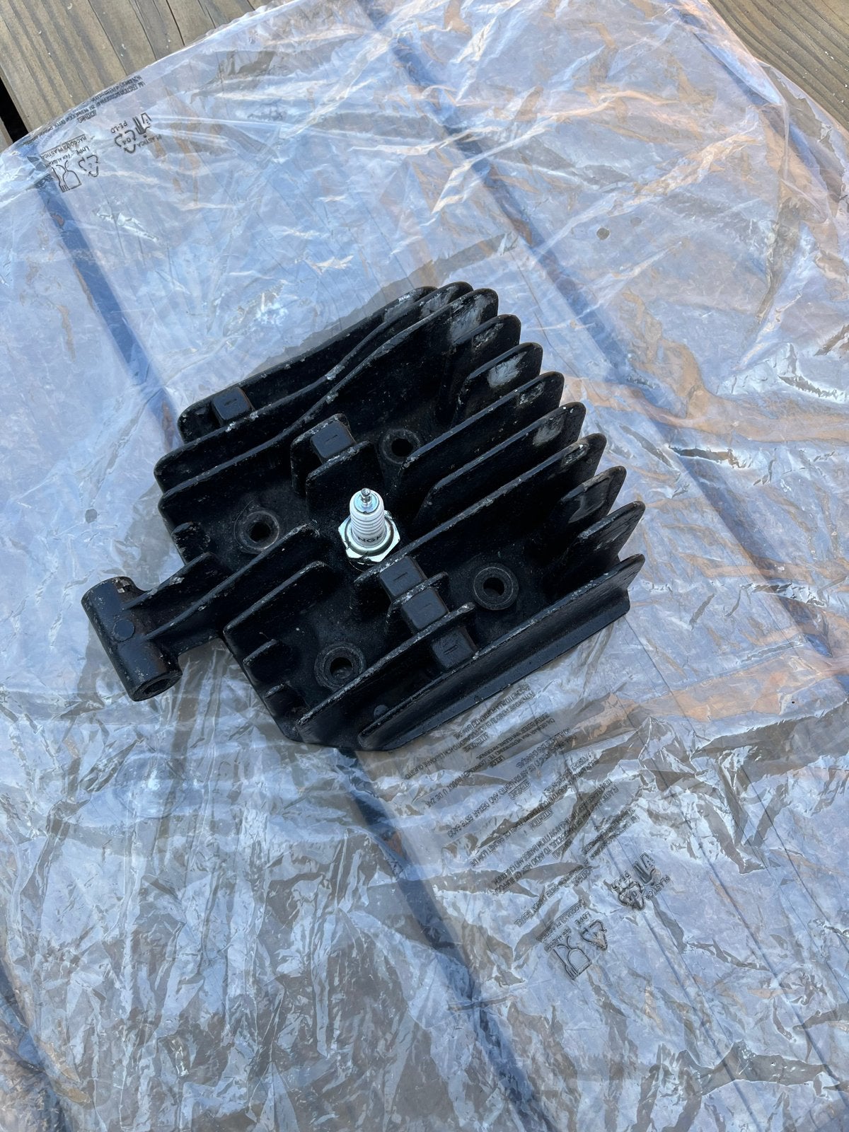Cilinderkop met bougie - Honda Mtx sh, Fietsen en Brommers, Ophalen of Verzenden, Gebruikt, Cilinder