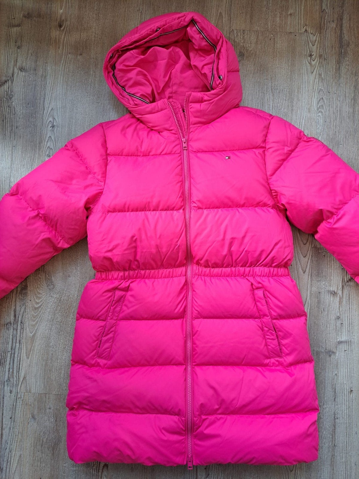 Tommy Hilfiger winterjas, Ophalen, Nieuw, Roze, Maat 34 (XS) of kleiner