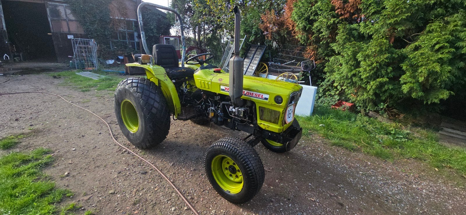 Yanmar YM226 Compact Tractor - Betrouwbaar en Krachtig, Ophalen, Gebruikt, Tot 80 Pk, Overige merken