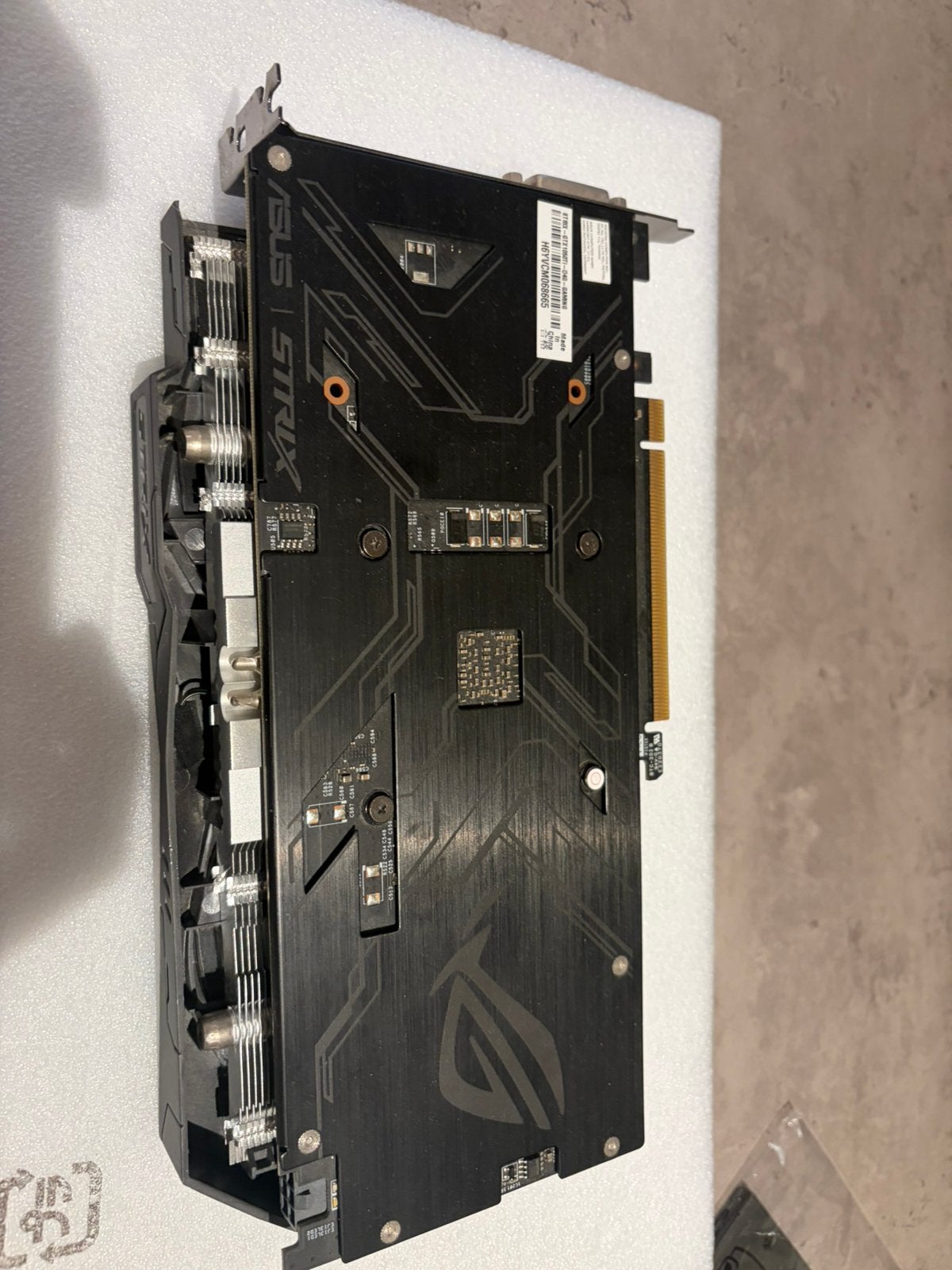 Gtx 1050ti asus strix, Ophalen of Verzenden, Zo goed als nieuw, DDR3
