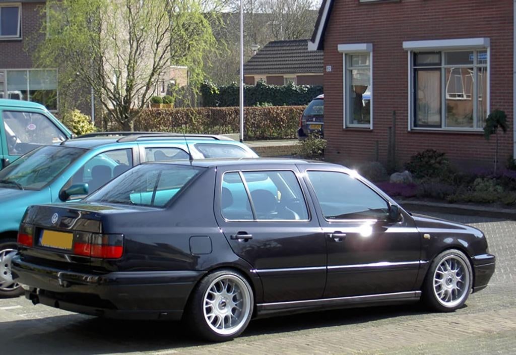 Uniek: Steffan Evo velgenset voor VW Golf / Vento / En meer!, Auto-onderdelen, Banden en Velgen, Ophalen, Gebruikt, 16 inch, Banden en Velgen