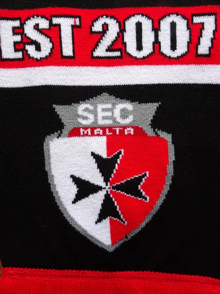 sjaal Malta (Ultras South End Core), Ophalen of Verzenden, Nieuw, Buitenlandse clubs, Vaantje of Sjaal
