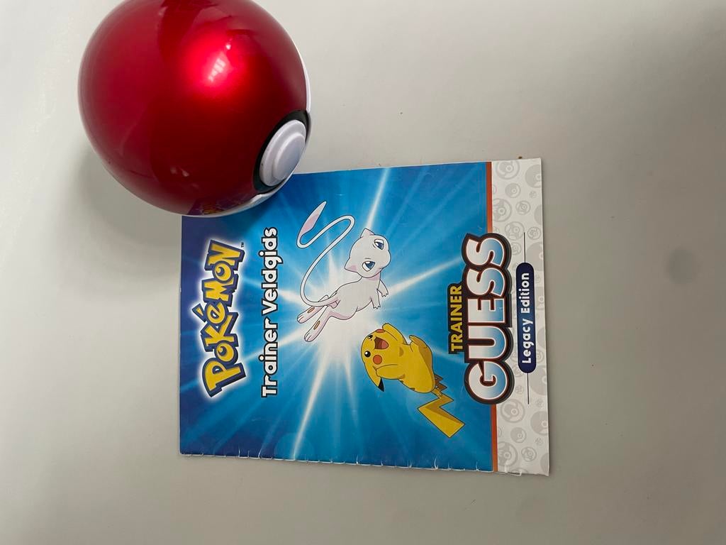 Pokémon Trainer Guess Legacy Editie - Interactief Spel, Ophalen of Verzenden, Gebruikt, Overige typen