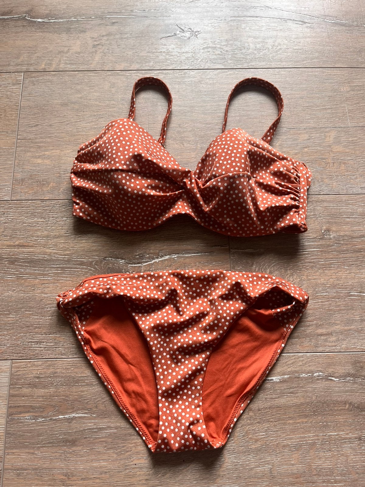 H&M - nieuwe oranje met witte stippen bikini, Ophalen of Verzenden, Nieuw, Oranje, Bikini