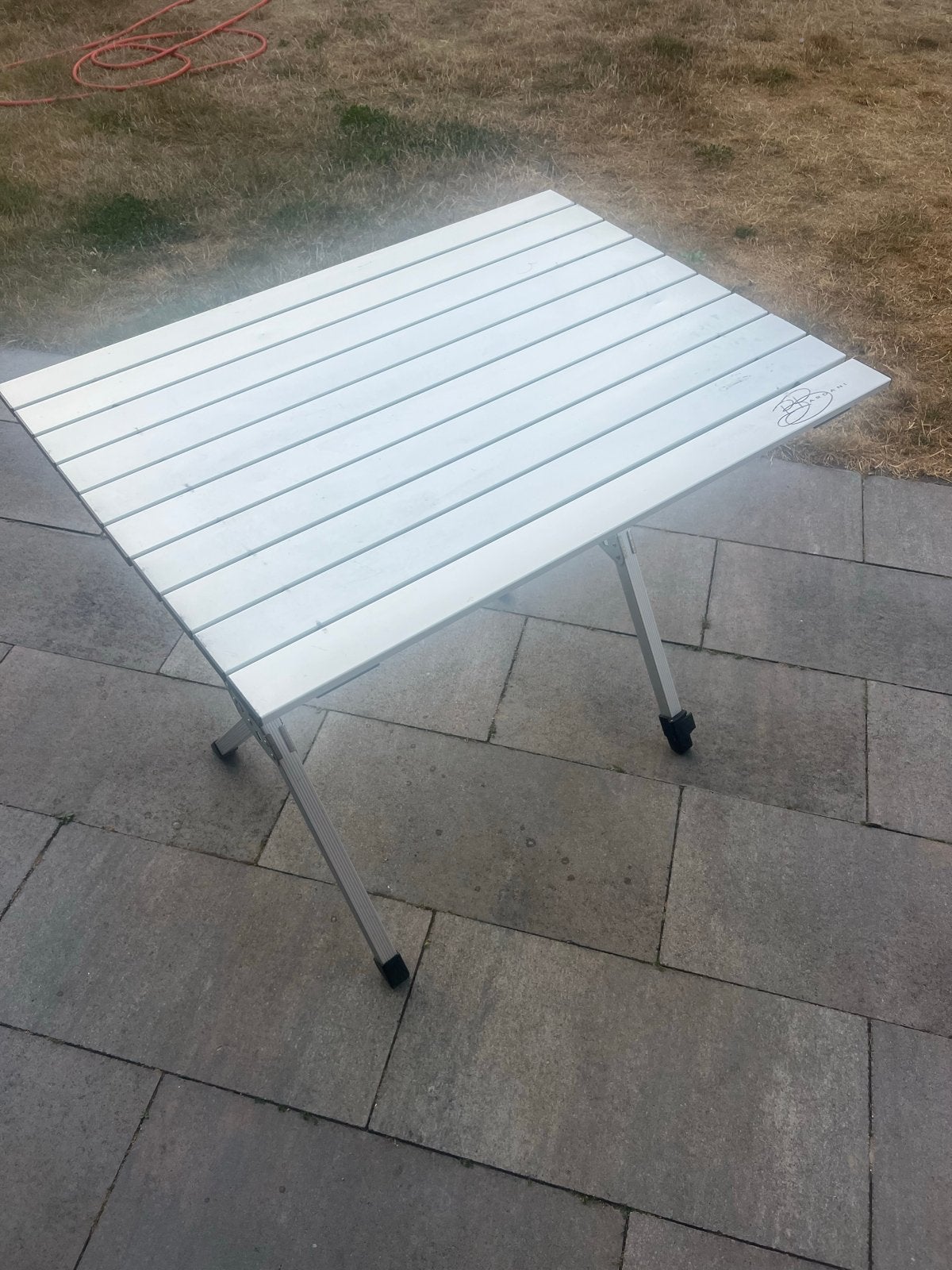 Gebruikte Bardani campingtafel, Caravans en Kamperen, Ophalen, Gebruikt