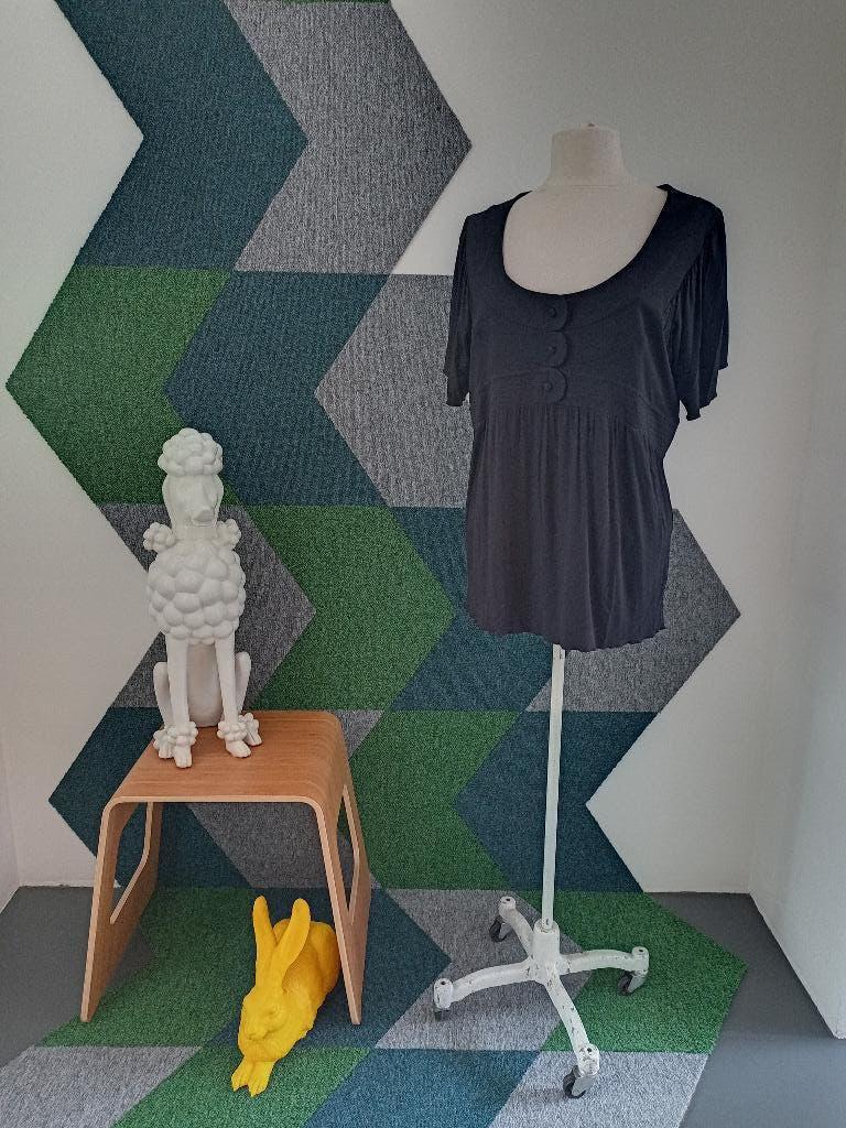 Prachtige blouse/ tuniek van InWear, maat xxl, nieuw, Zwart, Maat 46/48 (XL) of groter, Nieuw, Ophalen of Verzenden