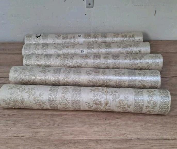 5 rollen vintage barok behang., Ophalen of Verzenden