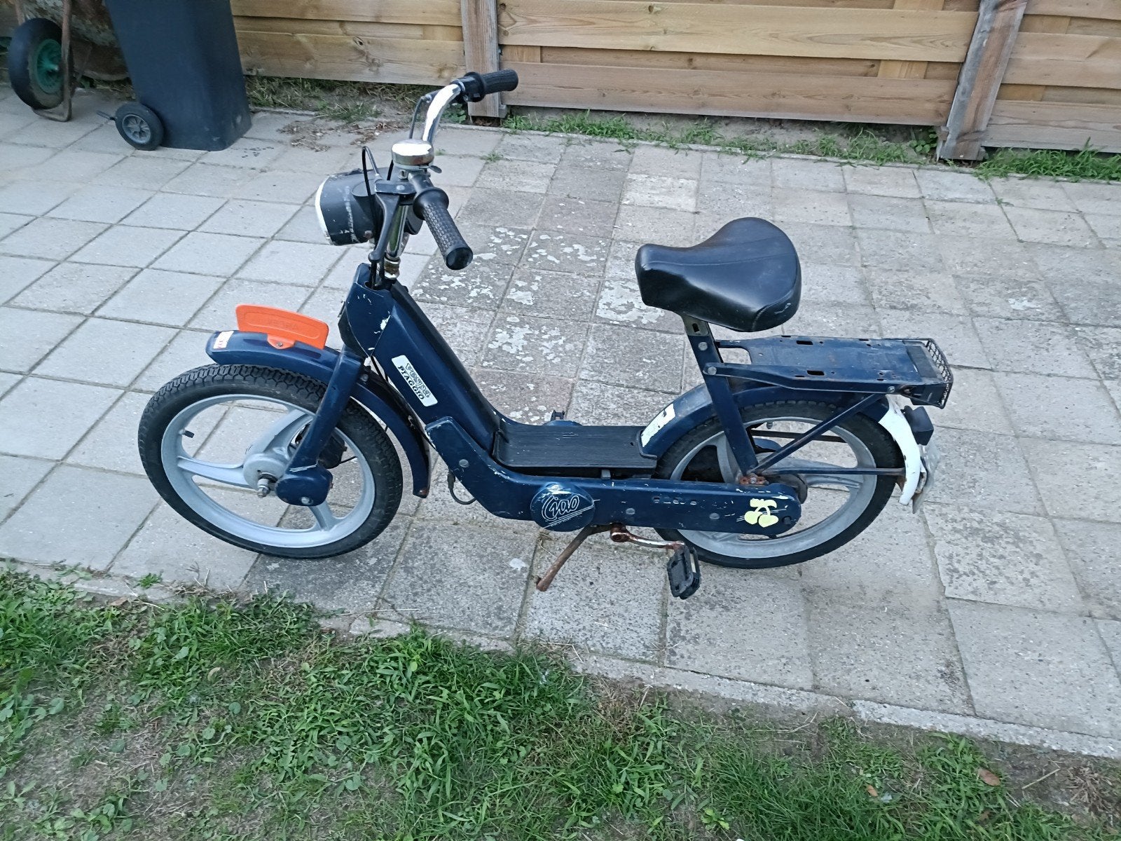 Vespa Ciao rijdende staat blauw kenteken (si citta Bravo), Fietsen en Brommers, Ophalen, Gebruikt, Maximaal 25 km/u, Ciao
