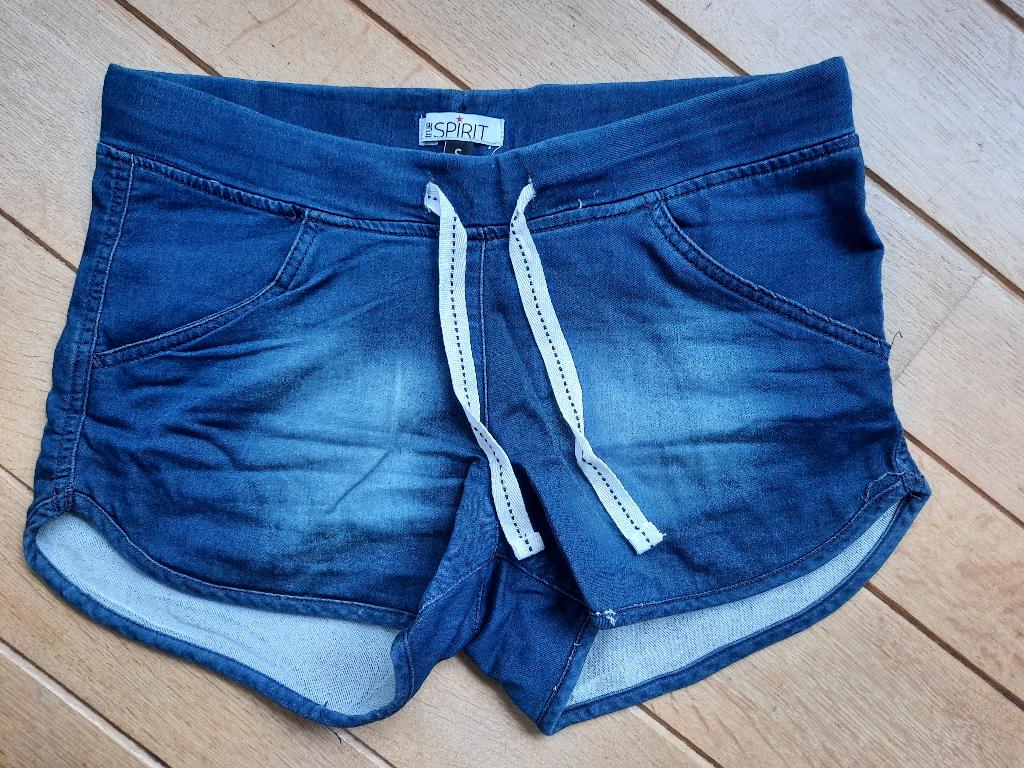 True Spirit spijker bermuda korte broek maat S - nieuw -, Kleding | Dames, Ophalen of Verzenden, Nieuw, Blauw, W30 - W32 (confectie 38/40)