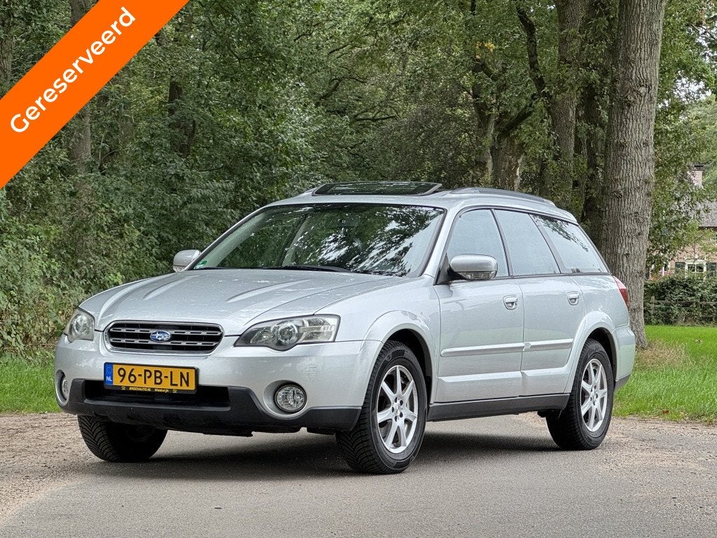 Subaru Outback 2.5i Comfort goed onderhouden (bj 2004), Auto's, 4 cilinders, Handgeschakeld, 165 pk, Euro 4