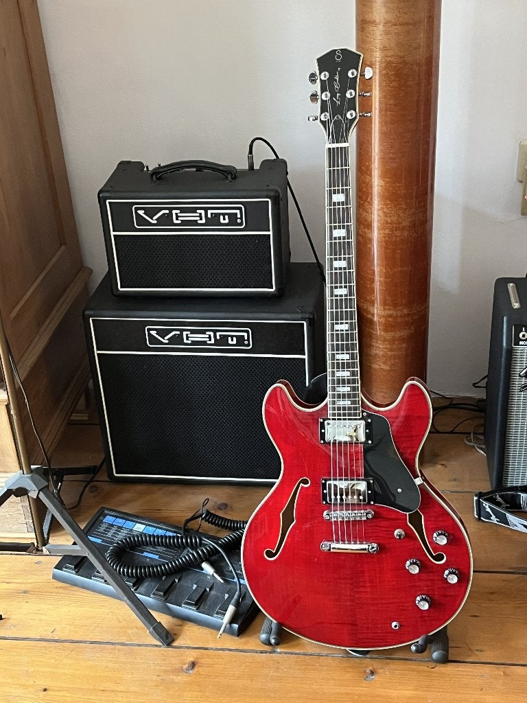 VHT special 6 handwired buizenversterker met cabinet, Muziek en Instrumenten, Ophalen of Verzenden, Zo goed als nieuw, Minder dan 50 watt