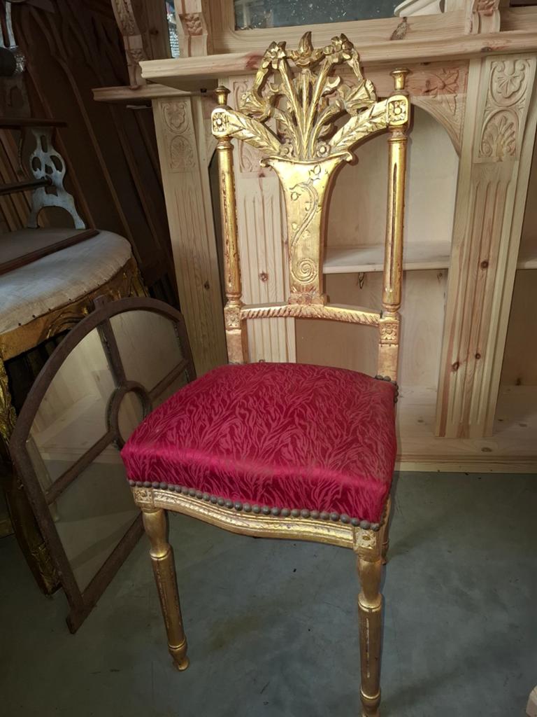 2x nieuwe barok stoelen, Ophalen, Zwart