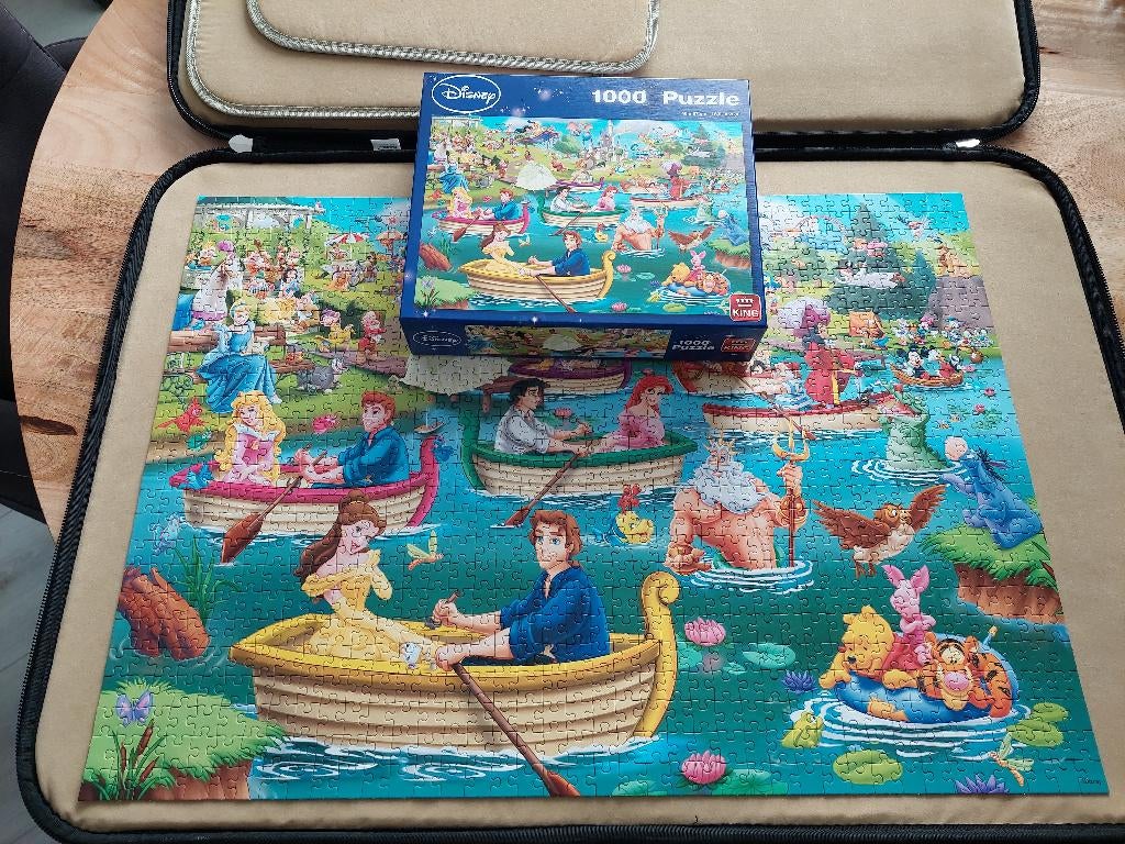King puzzels, Hobby en Vrije tijd, Denksport en Puzzels, Ophalen of Verzenden, 500 t/m 1500 stukjes, Zo goed als nieuw