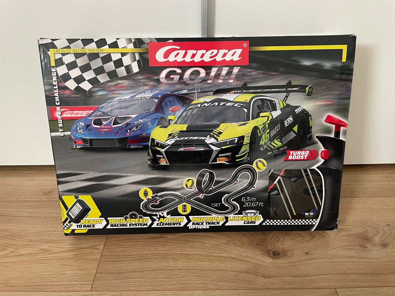 Carrera Go Racebaan, Ophalen, Zo goed als nieuw, Elektrisch, Carrera
