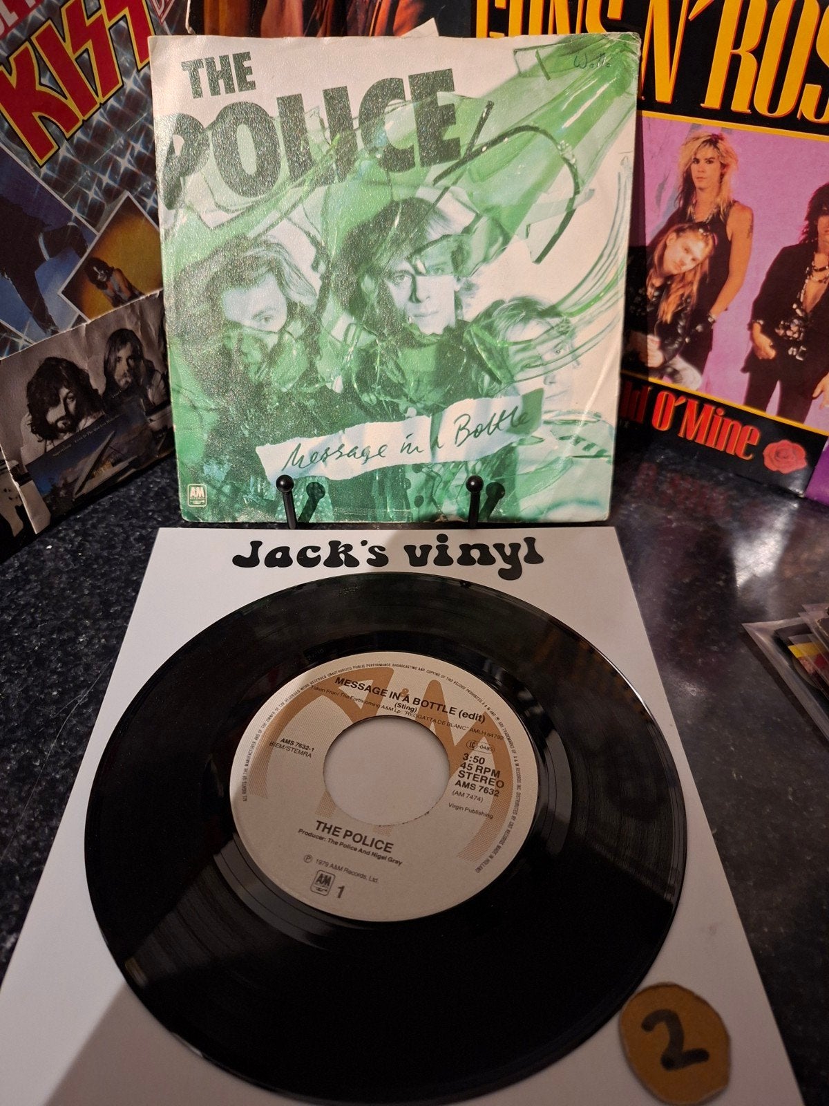 The Police - Message in a Bottle    1979, Gebruikt, Pop, 7 inch, Ophalen of Verzenden