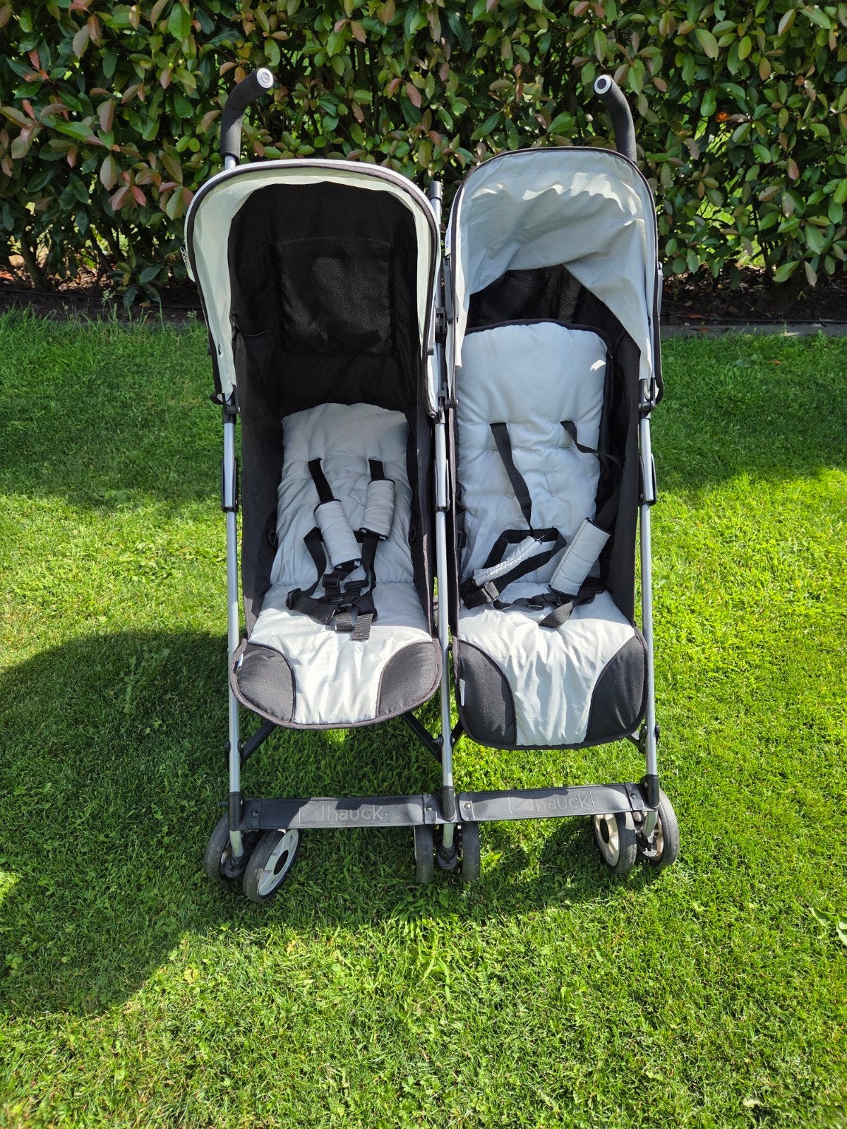 Duo Buggy - Zitting volledig plat, erg netjes, Ophalen, Zo goed als nieuw