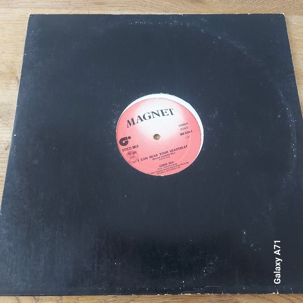 12 inch Maxisingel Chris Rea - I Can Hear Your Heartbeat, Gebruikt, Pop, Ophalen of Verzenden, 12 inch