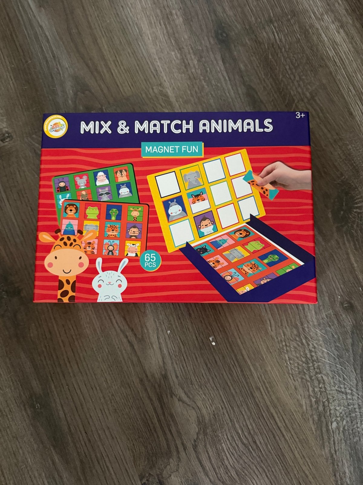 Mix & Match Animals Magnet Fun - 65 stuks, Ophalen of Verzenden, Nieuw, Overige typen