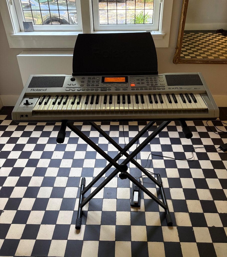 Keyboard Roland EXR-5 arranger, Ophalen, Gebruikt, 61 toetsen, Roland
