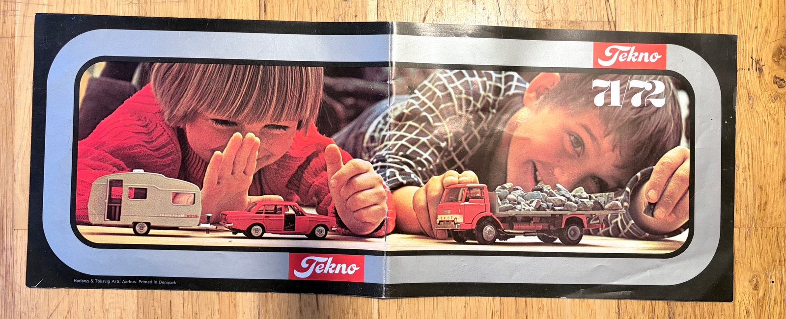 Tekno Denemarken miniaturen folder 71/72, Verzenden, Nieuw