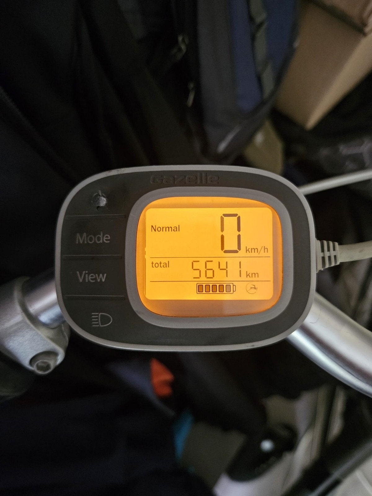 Gazelle fietscomputer display werkend, Fietsen en Brommers, Ophalen of Verzenden, Gebruikt