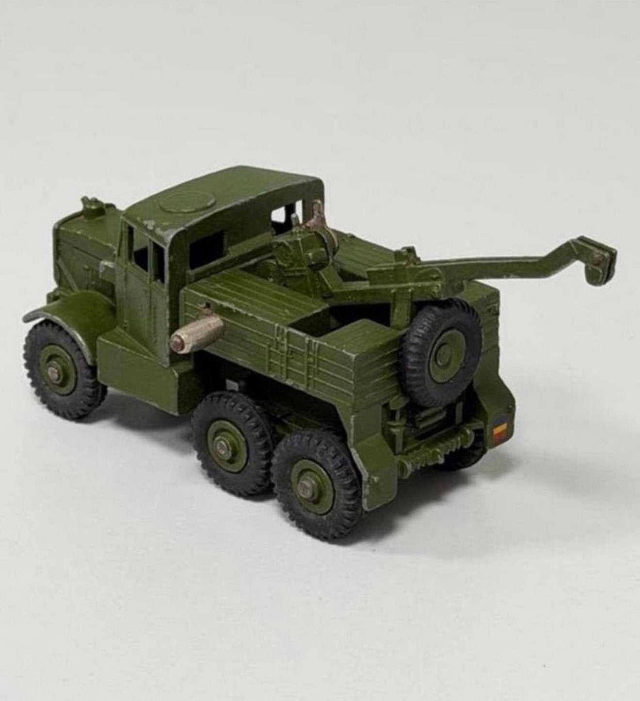 Dinky supertoys toys 661 recovery tractor army green vintage, M, Ophalen of Verzenden, Zo goed als nieuw, M
