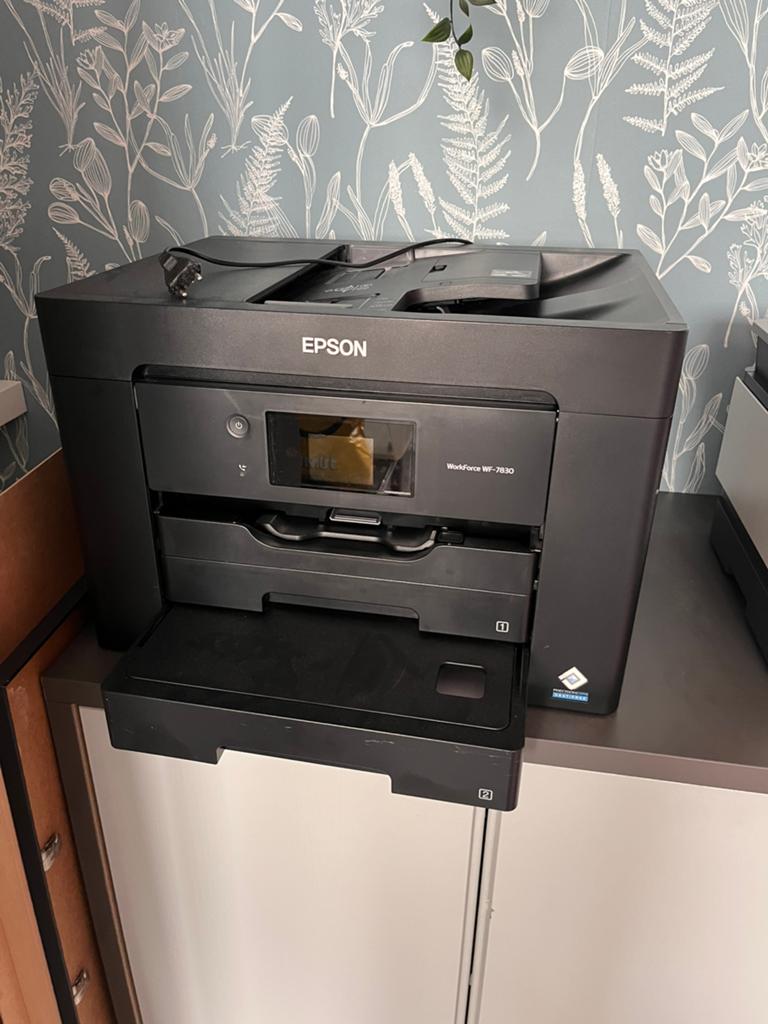 Epson Workforce printer, Ophalen, Gebruikt
