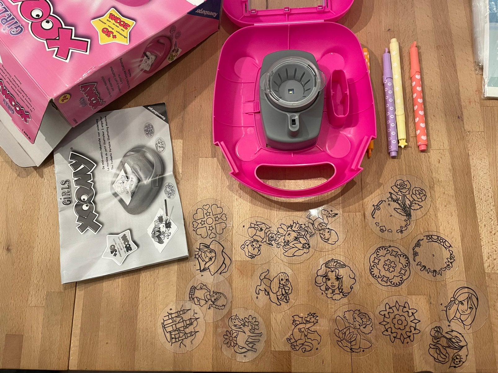 Xoomy tekenprojector voor kinderen - Ravensburger, Ophalen of Verzenden, Gebruikt, Knutselen, Met licht