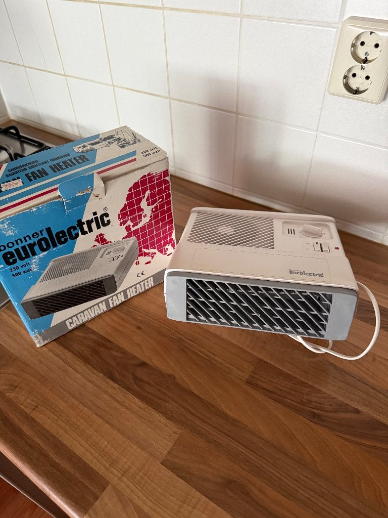 Caravan fan heater, Gebruikt, Minder dan 30 cm, Overige typen, Minder dan 60 cm