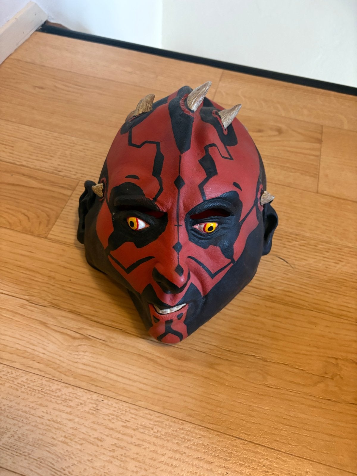 Darth Maul masker - Star Wars, Ophalen of Verzenden, Zo goed als nieuw, Toneelattributen of Onderdelen